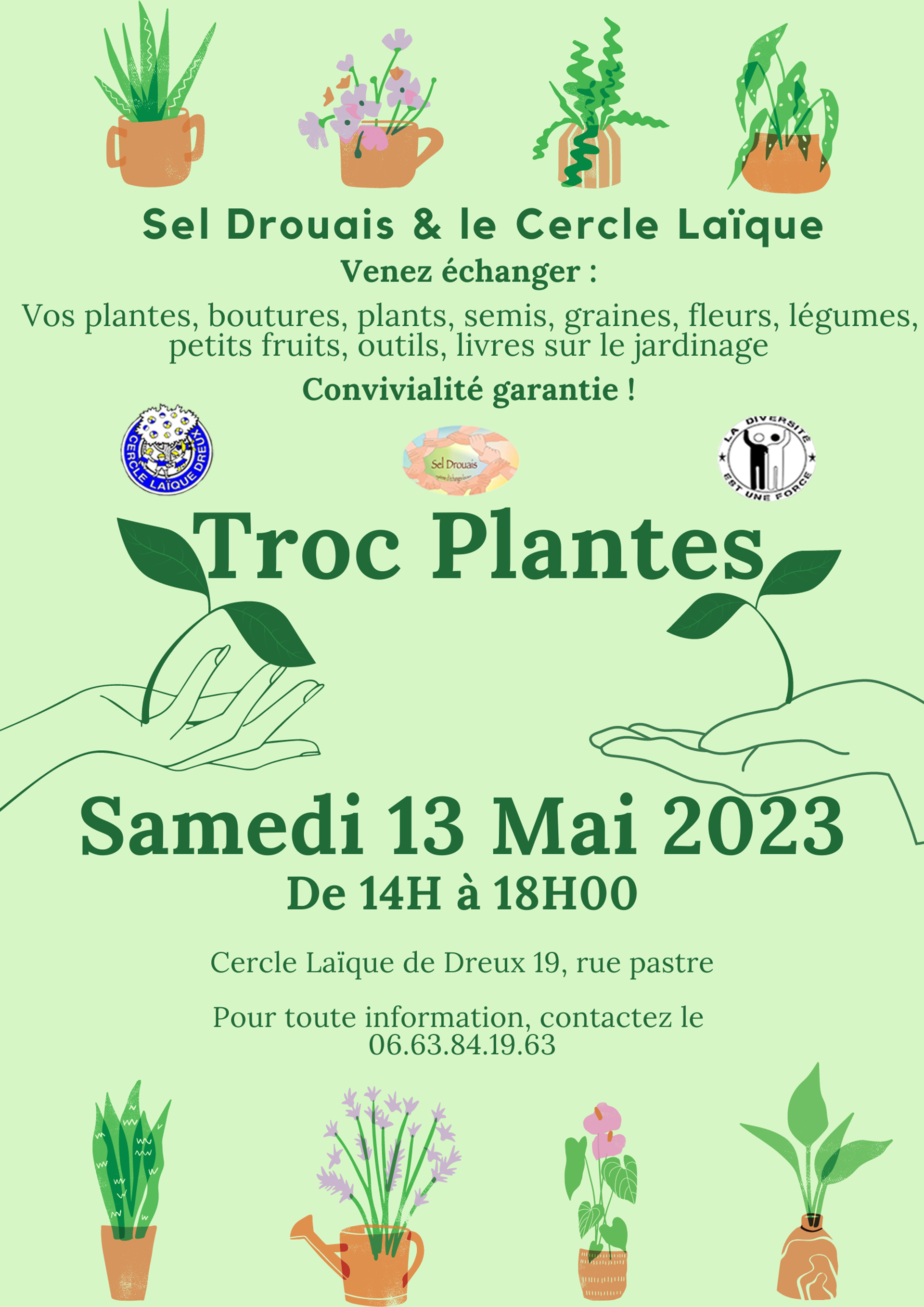 Troc'O'Plantes et Graines 2022 ! - CPIE Flandre Maritime